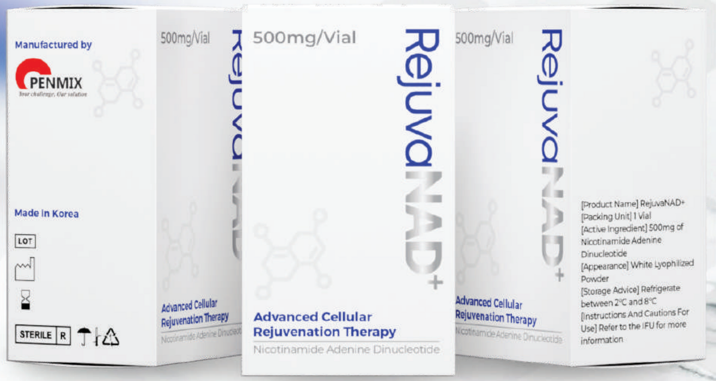 RejuvaNAD+ | 100% Purest NAD+ for Enhanced Energy & Cellular Health